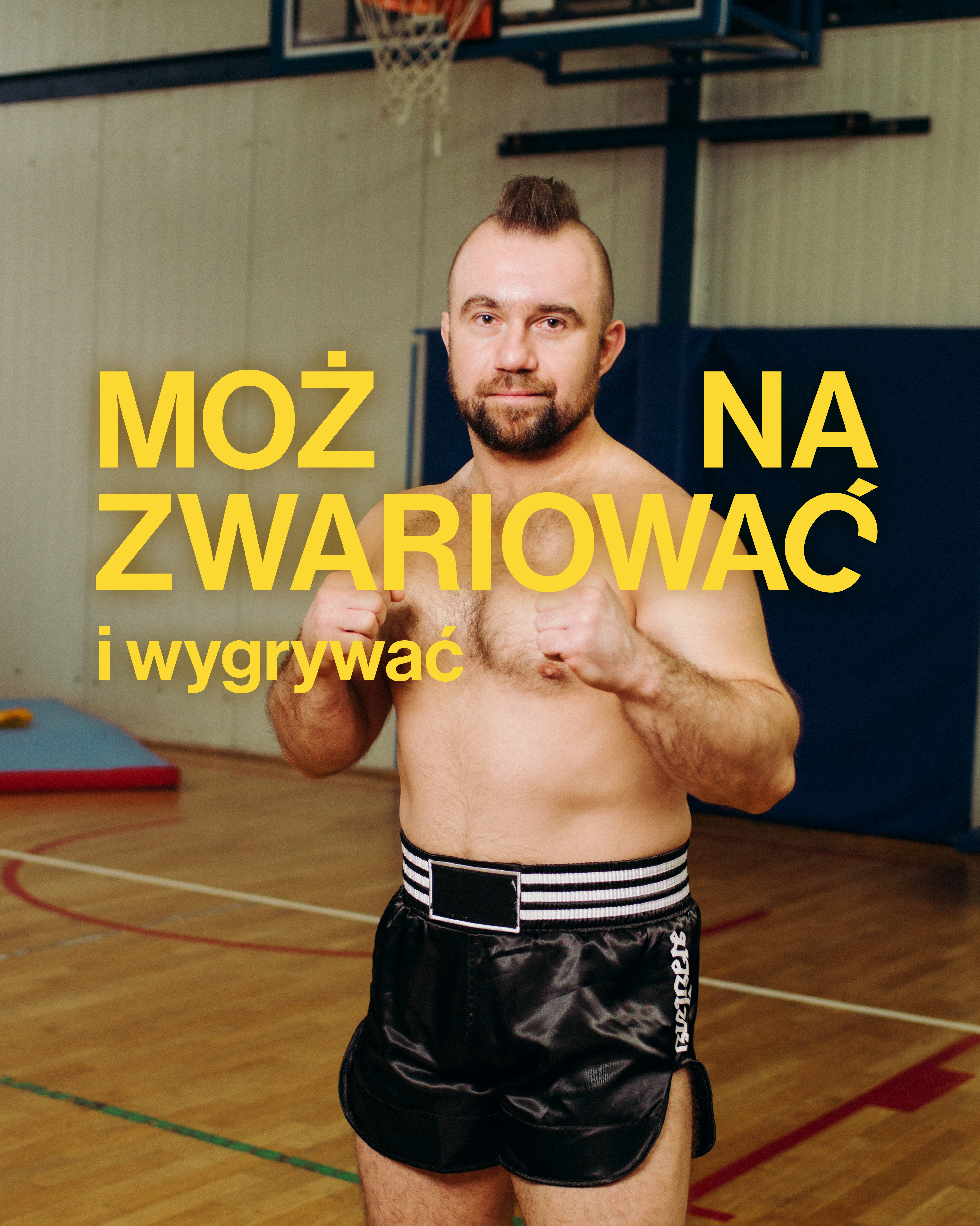 Plakat kampanii Można Zwariować