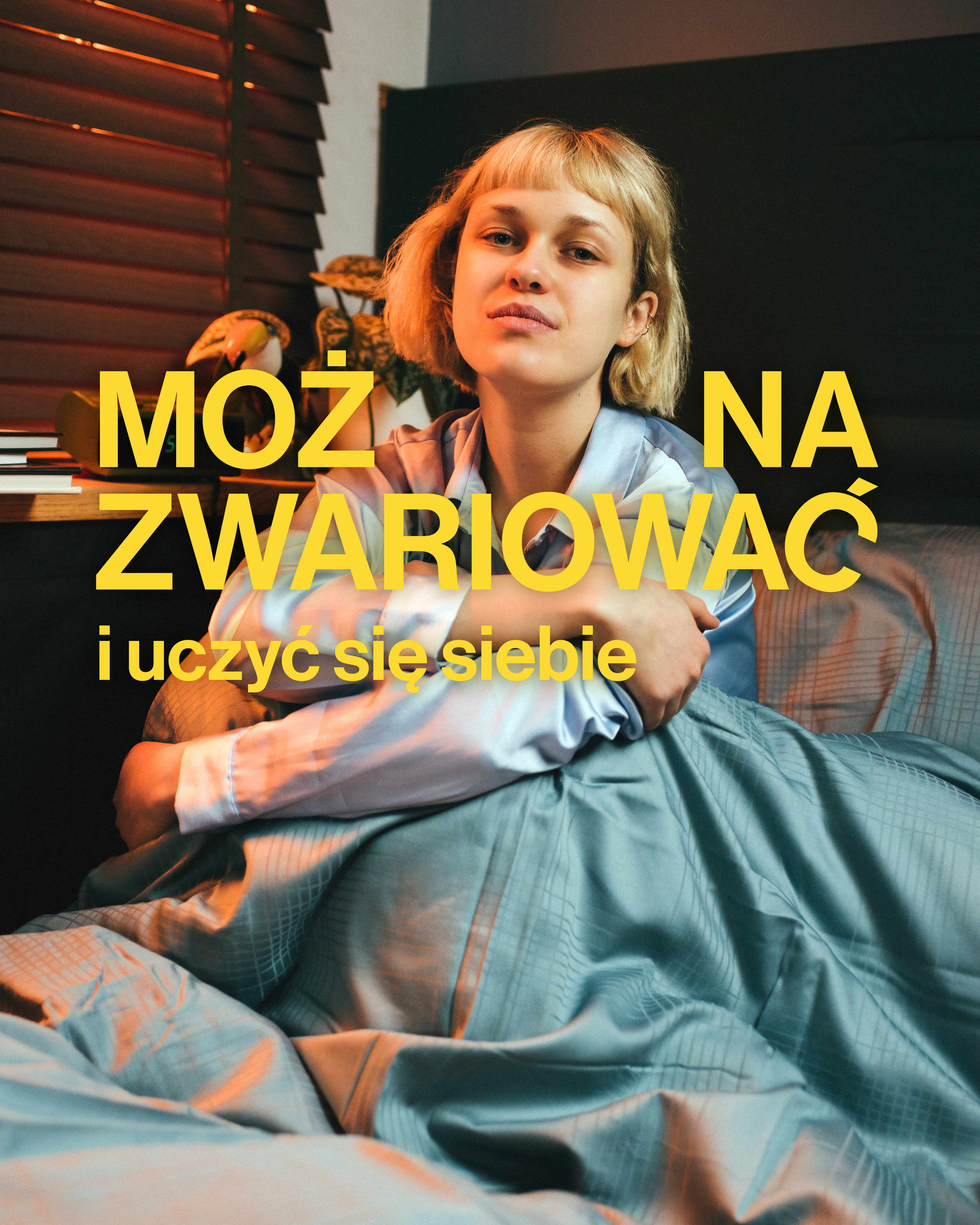 Plakat kampanii Można Zwariować