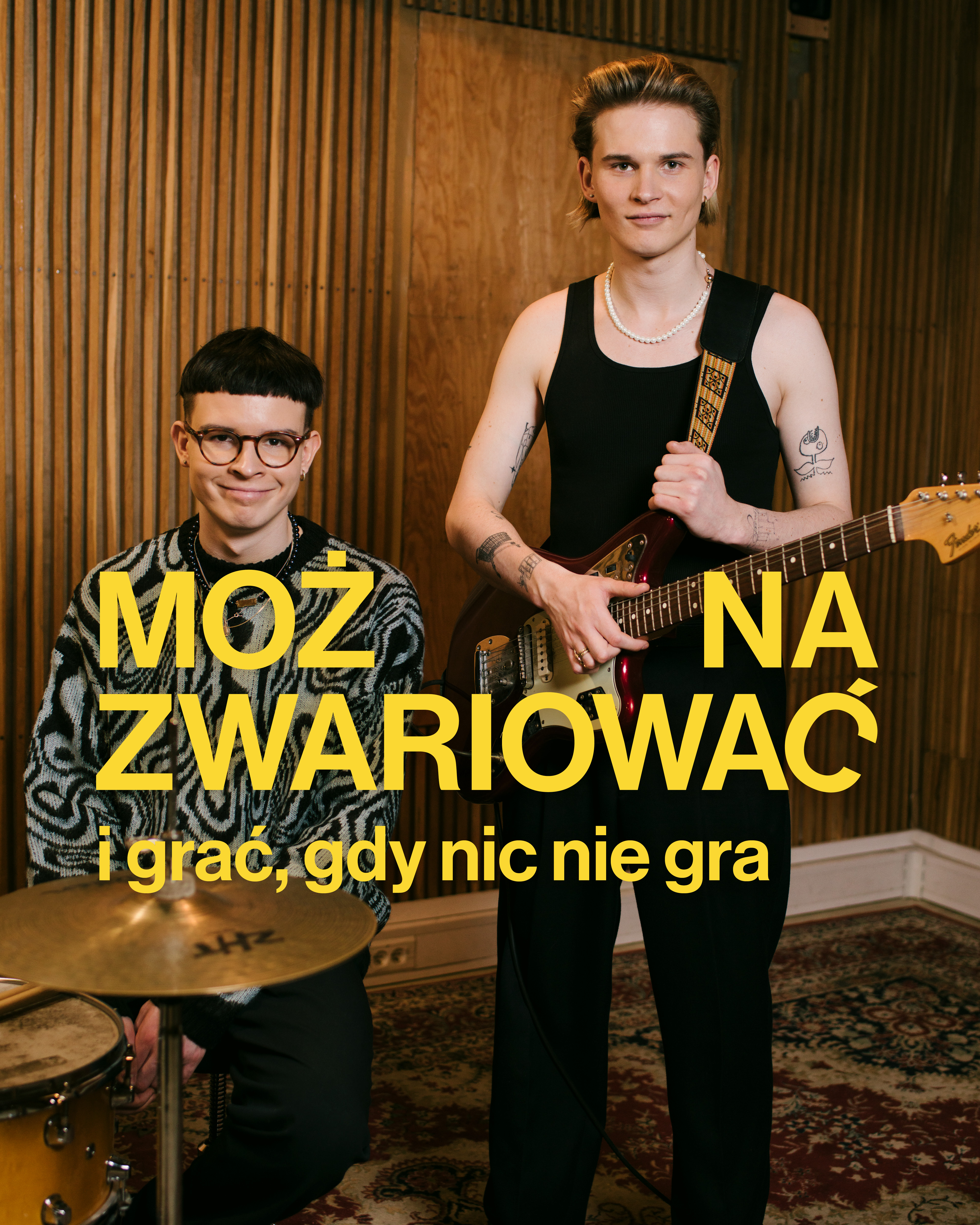 Plakat kampanii Można Zwariować