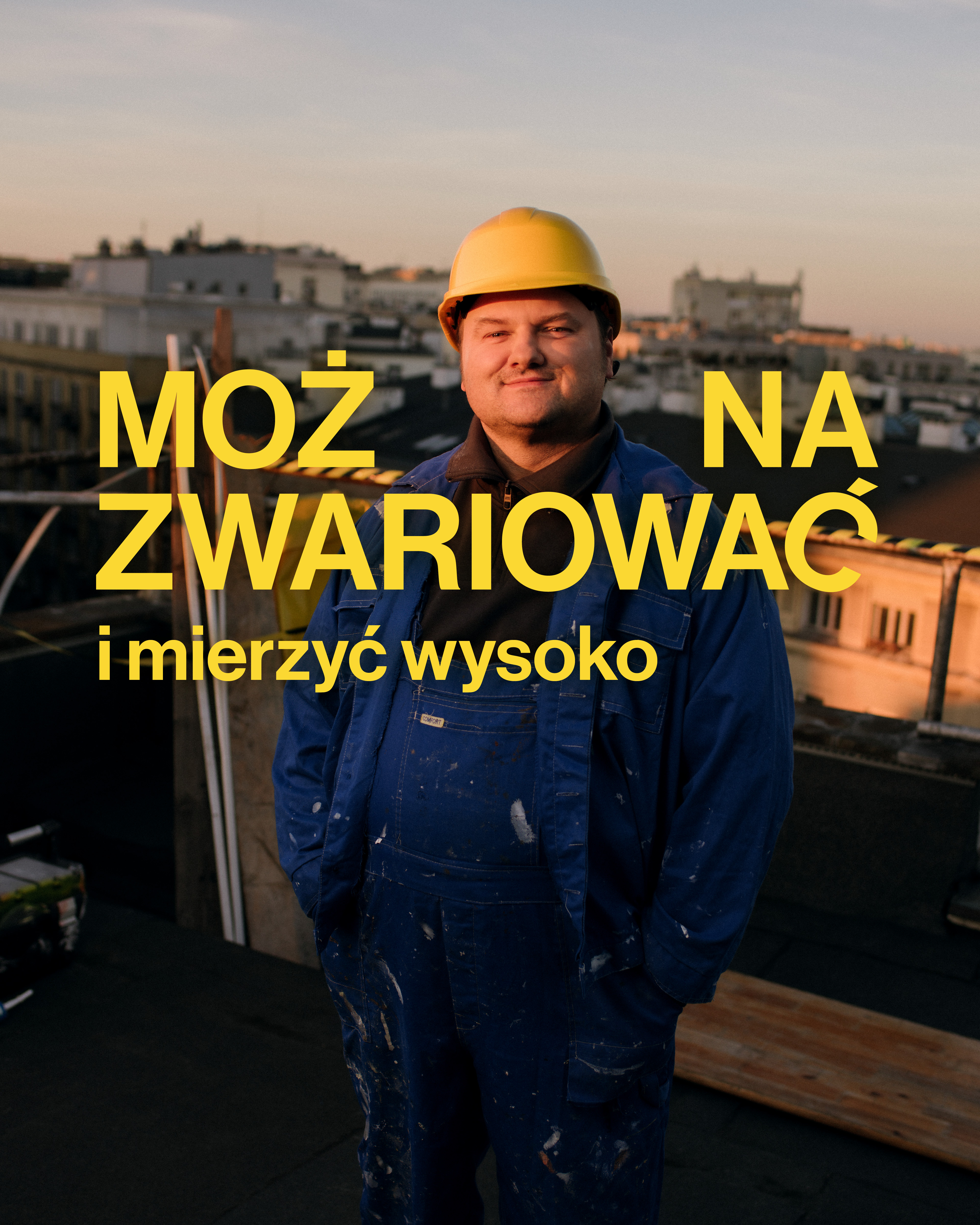 Plakat kampanii Można Zwariować